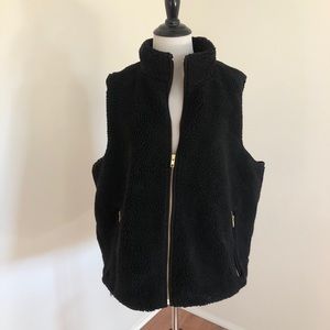 J Crew Sherpa Teddy Vest